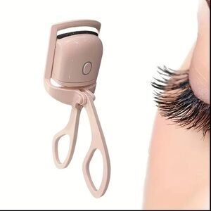 Eyelash Curler, Quick Heating Electric Curler, Pink, NEW